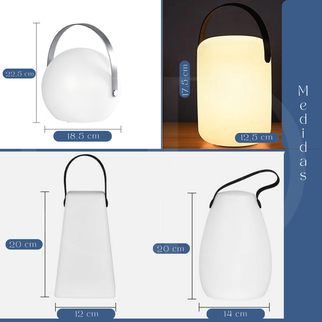 Nordhöhe Tragbare LED-Lampe