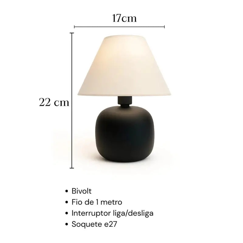 Keramik Tischlampe Klassik