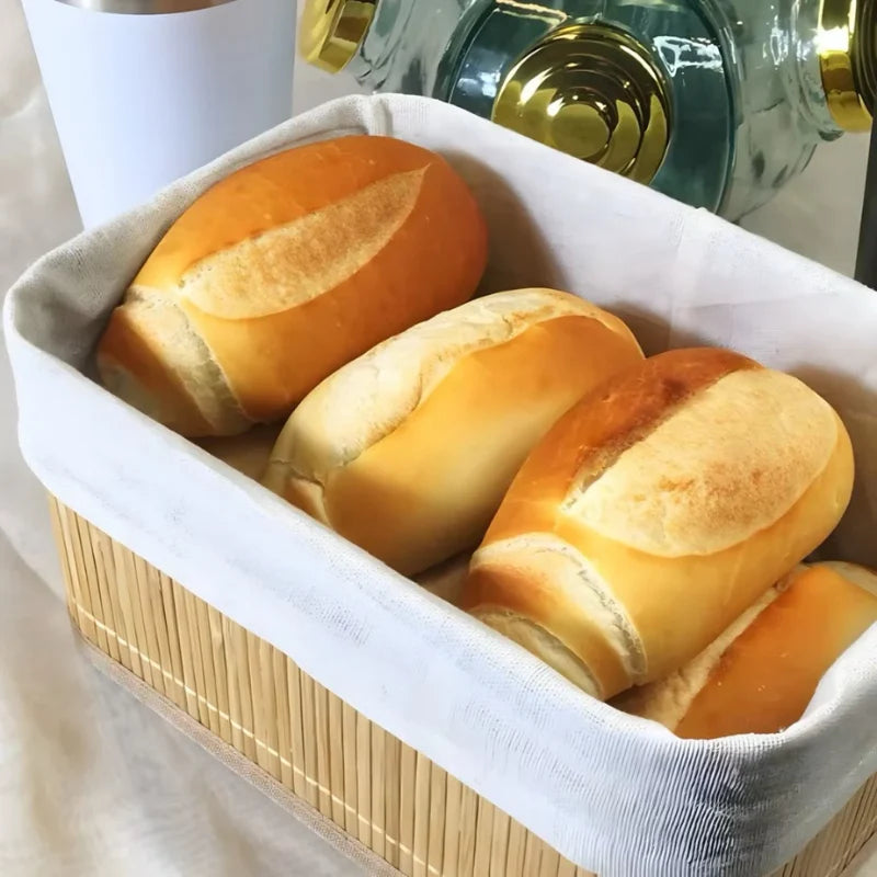 Nordhöhe Bambus Aufbewahrungskörbe – 3-teiliges Set