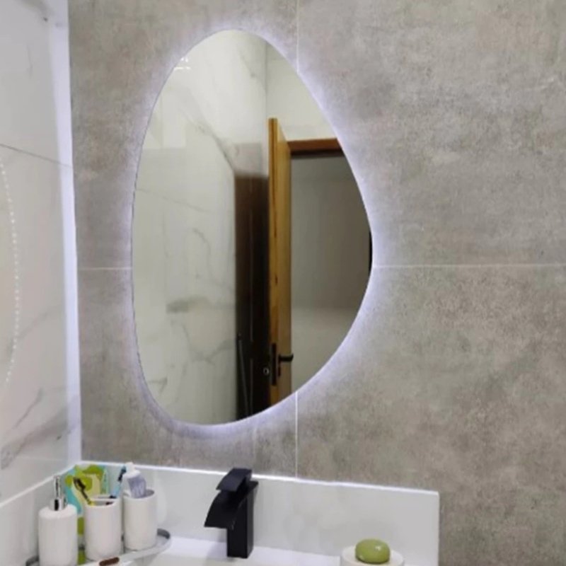 Nordhöhe – Organischer LED-Spiegel