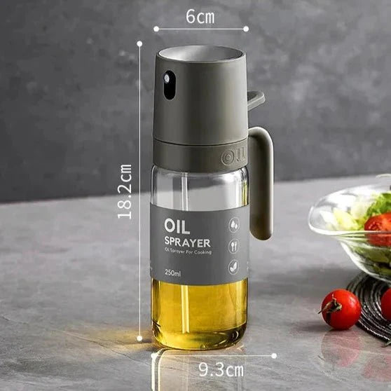 Öl- und Essigsprüher aus Glas mit Halter