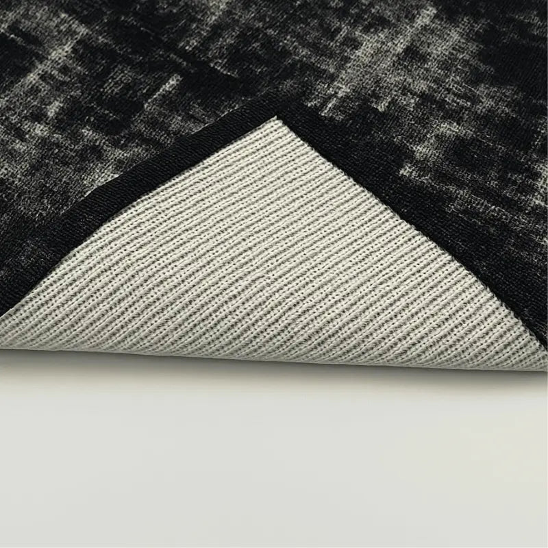 Moderner Rutschfester Teppich in Grau