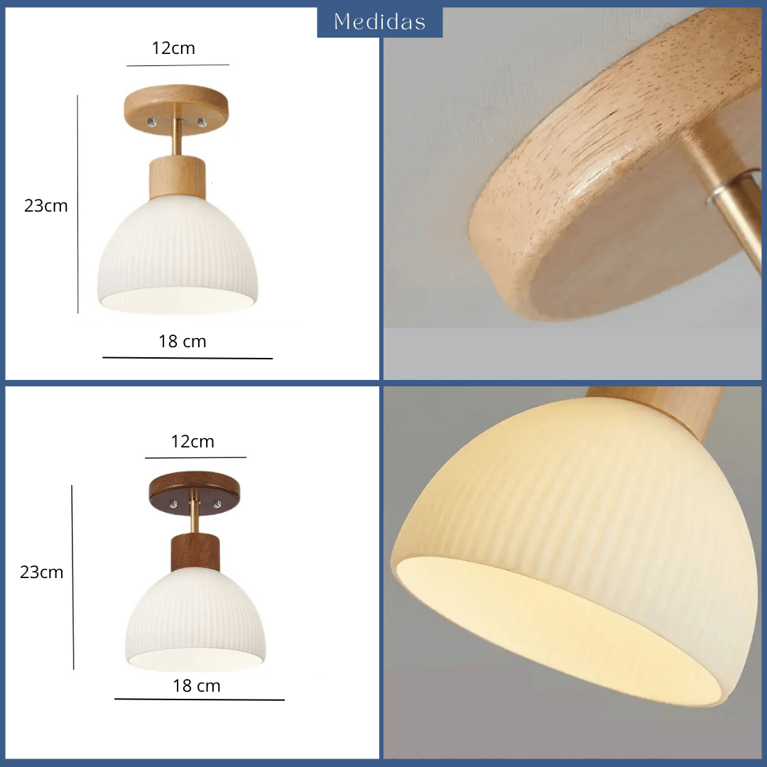 Zeitgenössische Hängeleuchte aus Mattglas in Goldfinish