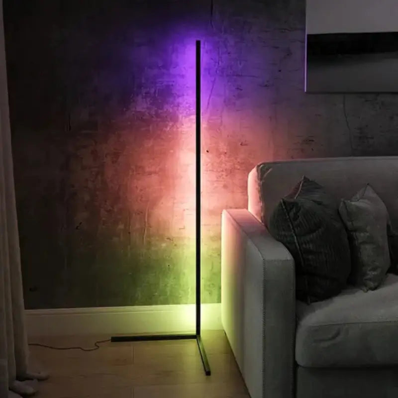 LED RGB Stehleuchte Minimalistisch mit Fernbedienung