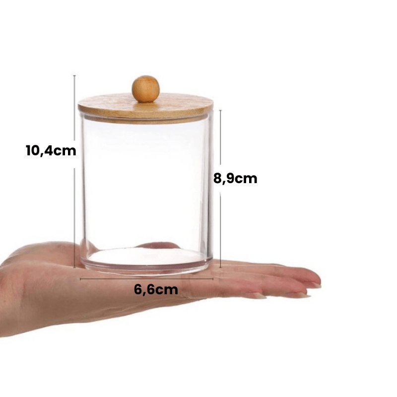 Aufbewahrungsset für Wattestäbchen & Wattepads