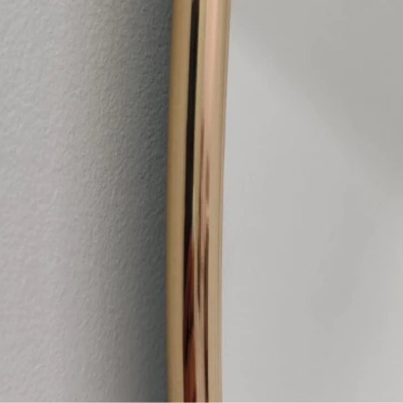 Nordhöhe Organischer Spiegel mit Rahmen