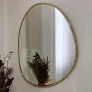 Nordhöhe Organischer Spiegel mit Rahmen