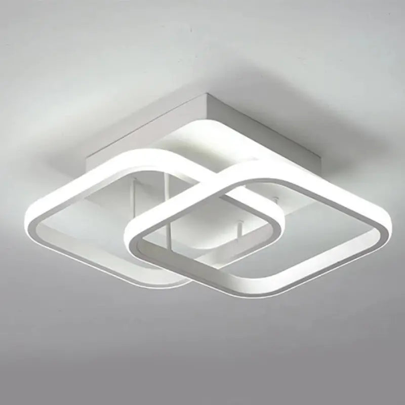 Moderne LED-Deckenleuchte mit einstellbaren Lichtfarben (Bivolt)