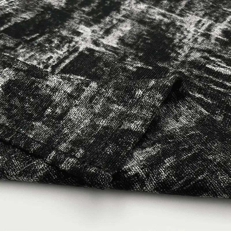 Moderner Rutschfester Teppich in Grau