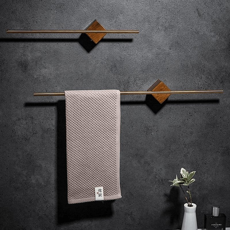 Handtuchhalter für Badezimmer Wooden